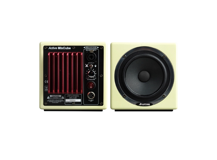 Avantone MixCubes Active Stereo Beige Full-Range Mini Reference Monitors (par) 